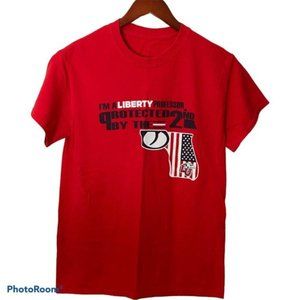 ⚡️Liberty Professor Red S/S T-Shirt Men's Size S
